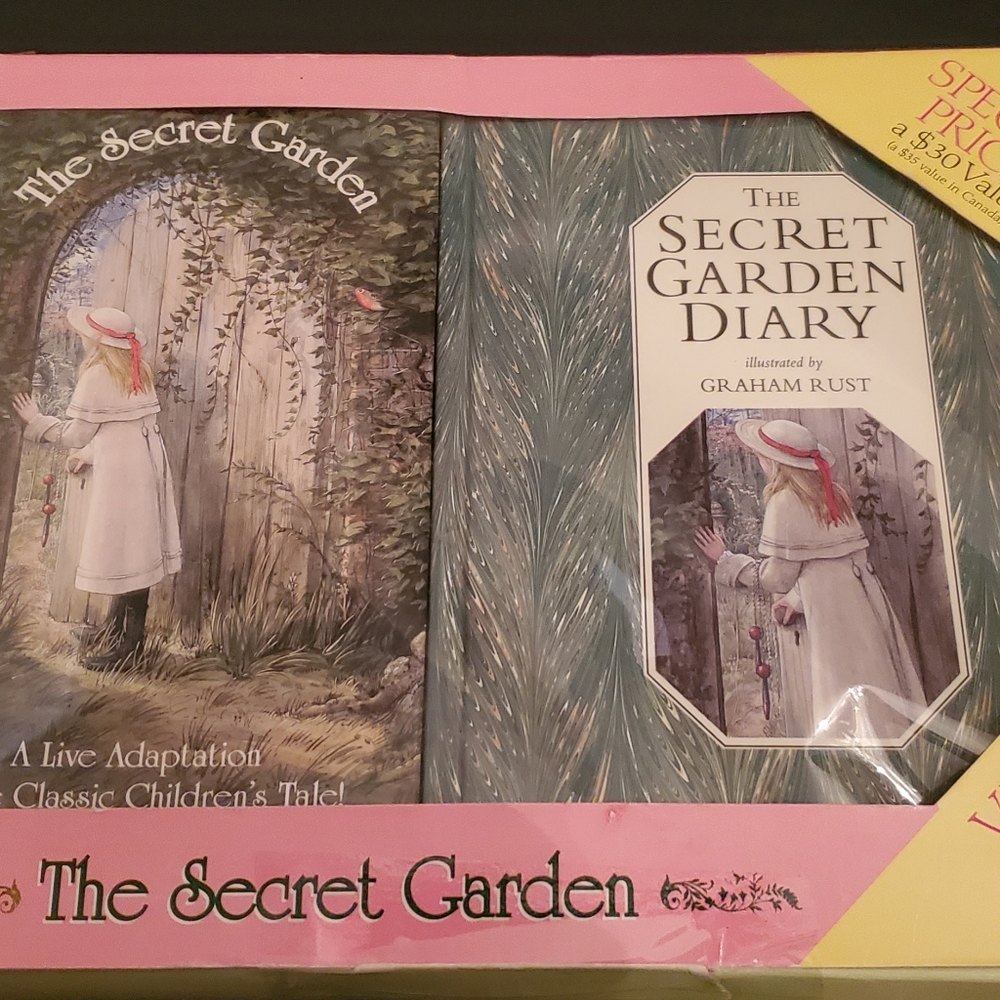 New Vintage 1993 "The Secret Garden Diary" Set